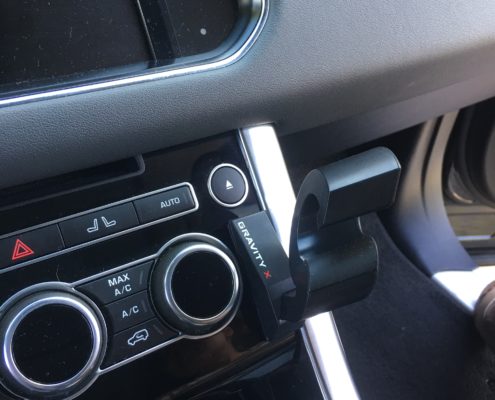 Range Rover cell phone mount